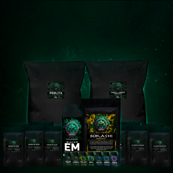 Kit de Cultivo 100L - Complementos de solo e Bioestimulantes