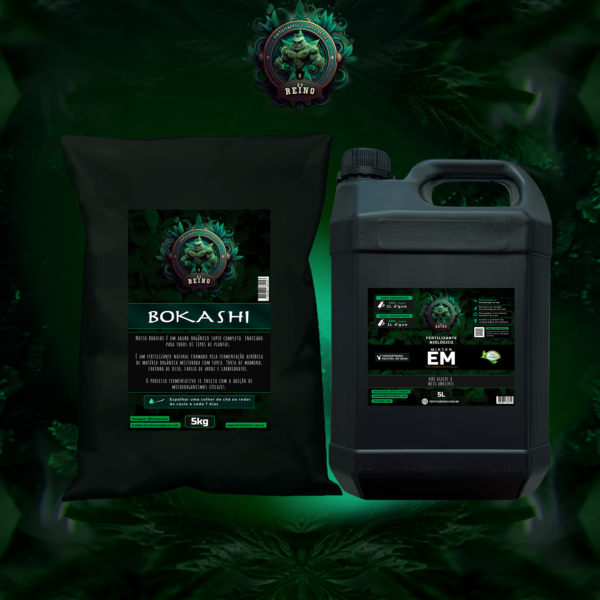 Kit Biologico Bokashi 5kg + Mister EM 5L